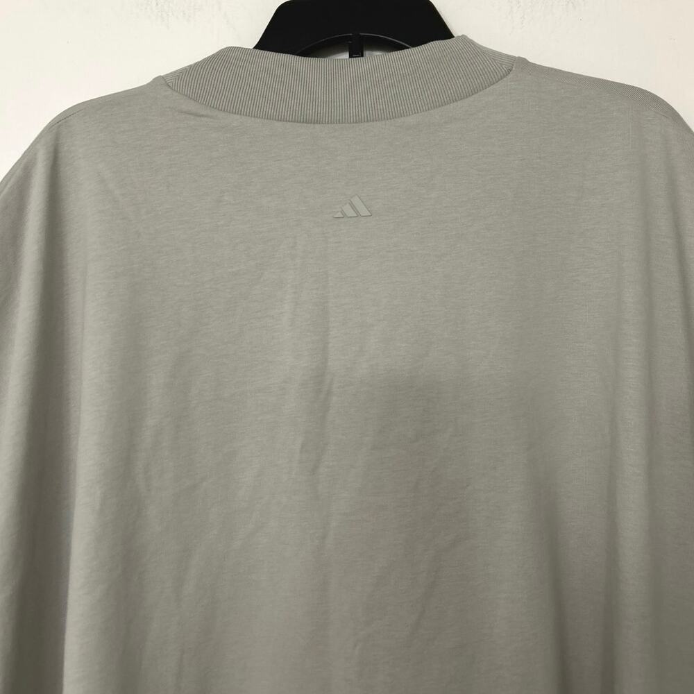 Adidas Basketball One Gray Oversized Sleeveless T Shirt Cotton Size 2X - Picture 11 of 16